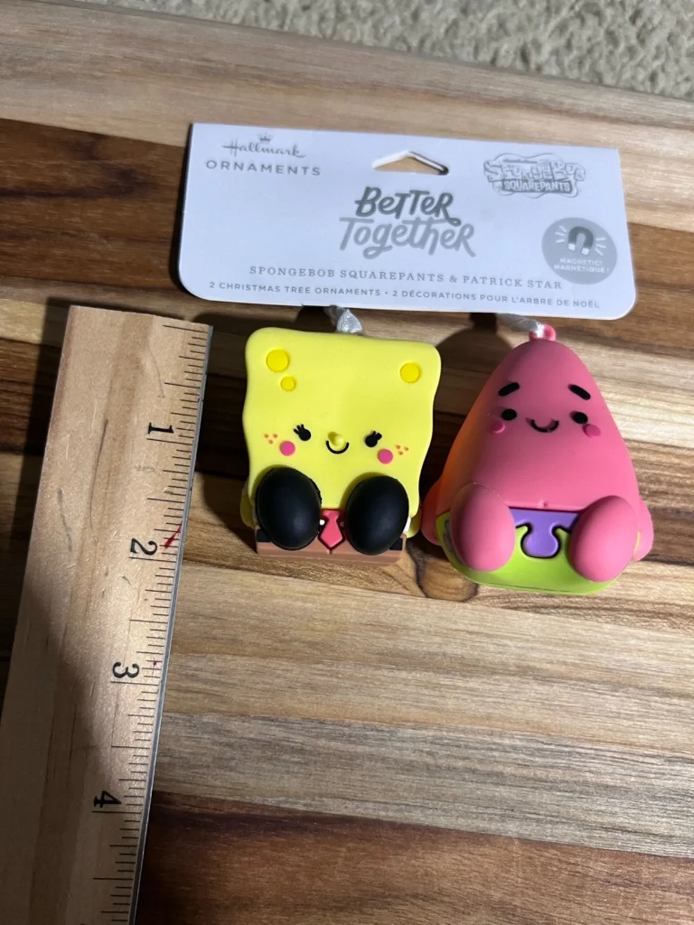 Hallmark Better Together SpongeBob & Patrick Holiday Ornament Set
